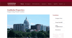 Desktop Screenshot of lindholmproperties.com